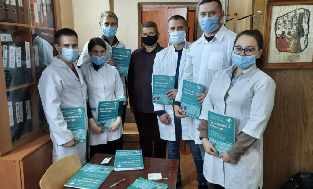 У всесвітній День анестезіолога лікарі-інтерни І року пройшли посвяту