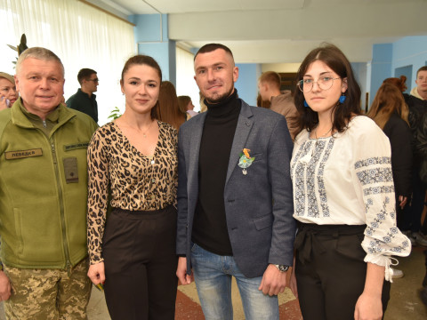 Нагородження здобувача освіти стоматологічного факультету