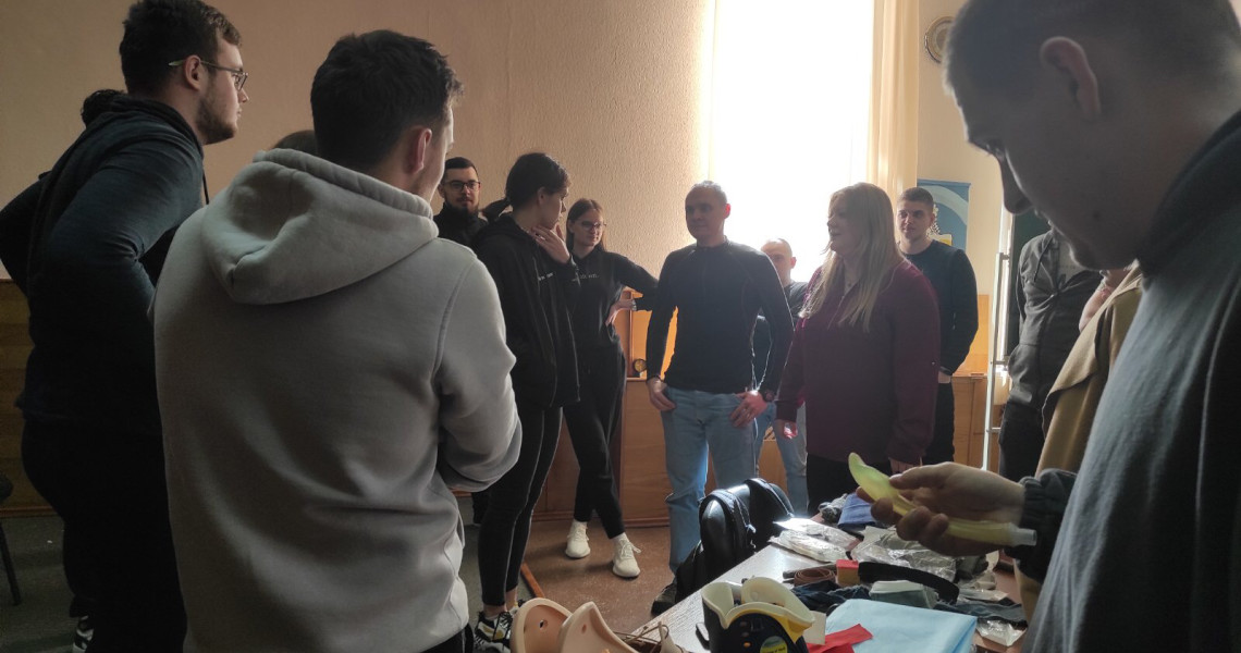 На кафедрі анестезіології та інтенсивної терапії тренінг