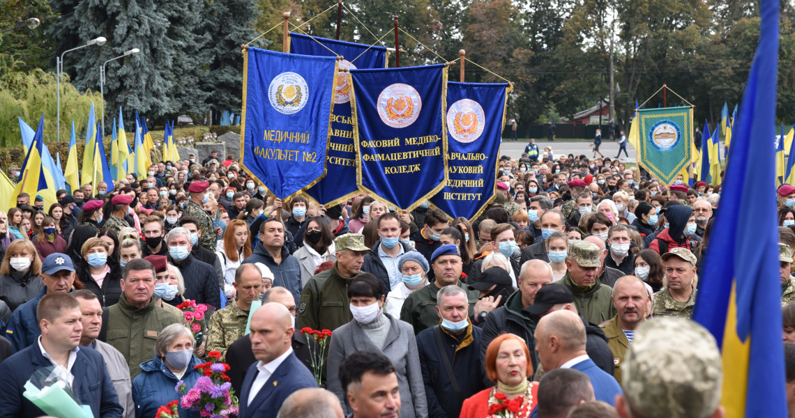 78-річниця вигнання нацистів з м. Полтави та День міста: університет відзначає