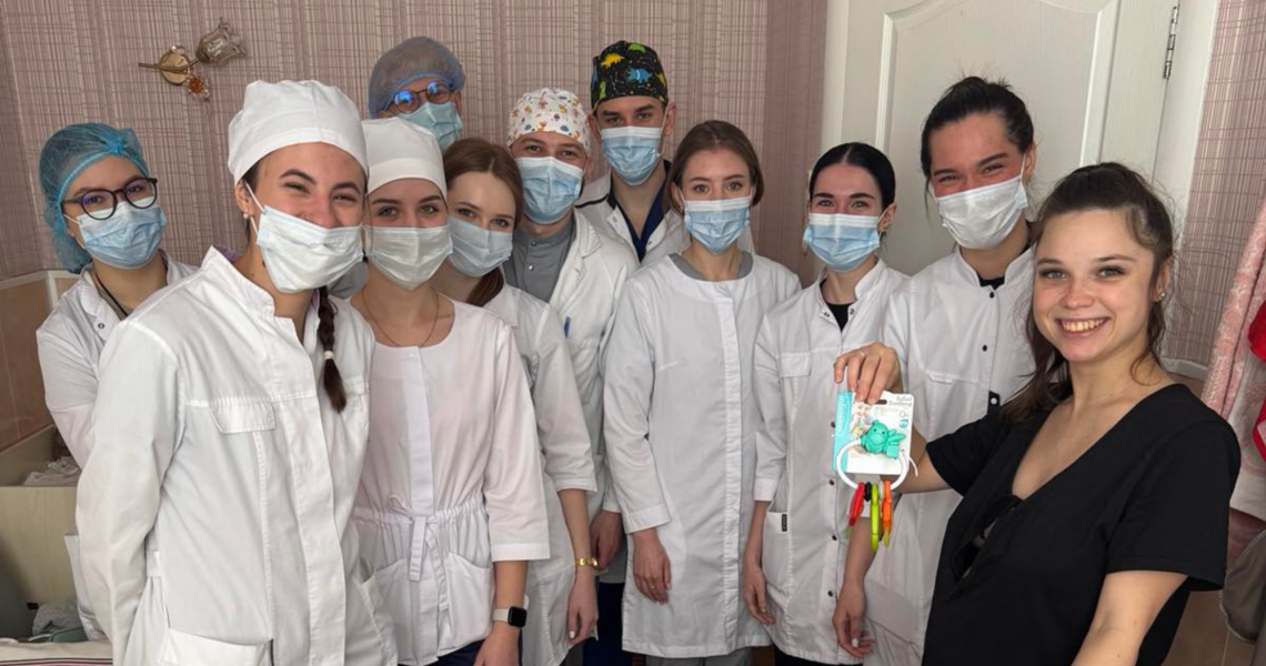 Лікарську етику засвоювали студенти ПДМУ на практиці / Medical ethics in action: PSMU students gained valuable experience in obstetric practice