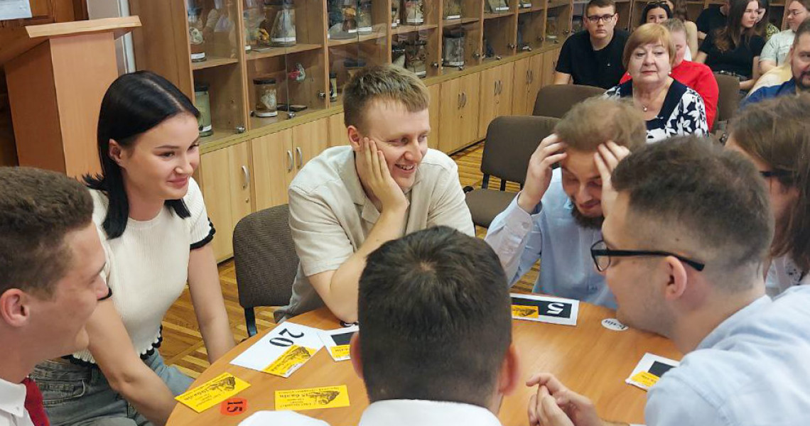 «Де? Коли? Що?» — студенти ПДМУ змагалися у грі для найрозумніших / "Where? When? What?" — PSMU Students Compete in a Game for the Brightest Minds