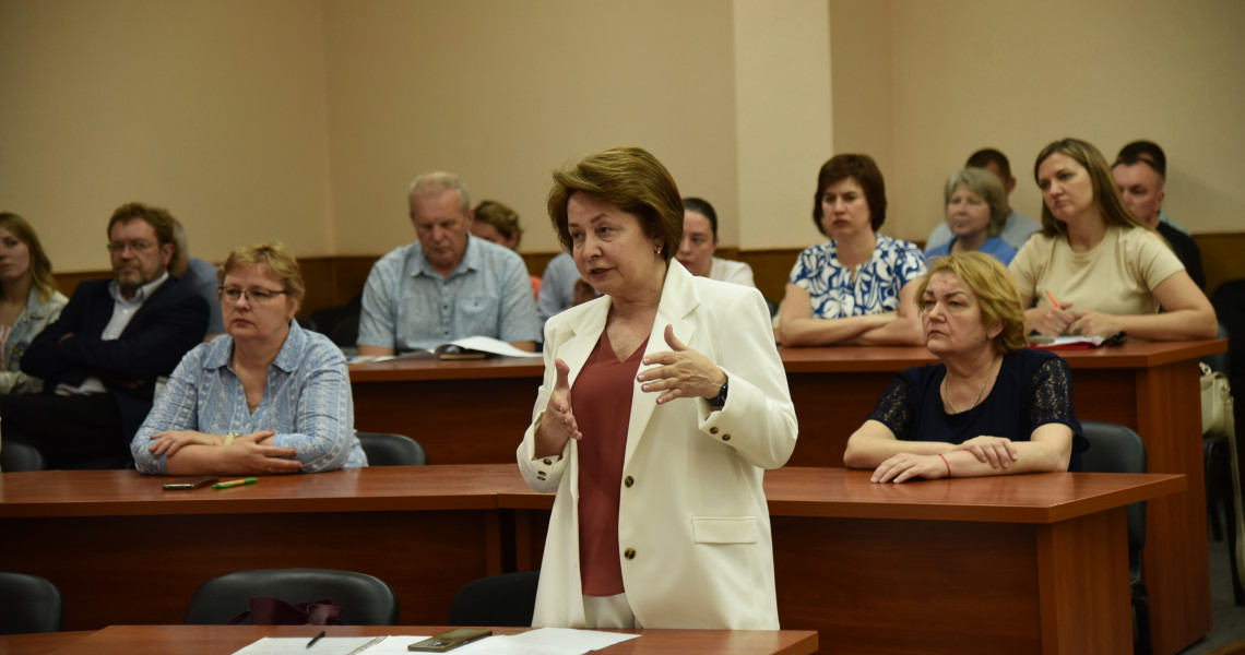 Засідання Вченої ради ННІПО: обговорення підсумків та плани на майбутнє / Meeting of the Academic Council of the Institute of Postgraduate Education: Summary and Future Plans