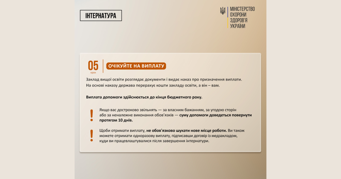 Актуально - лікарям-інтернам: допомога чекає на вас!
