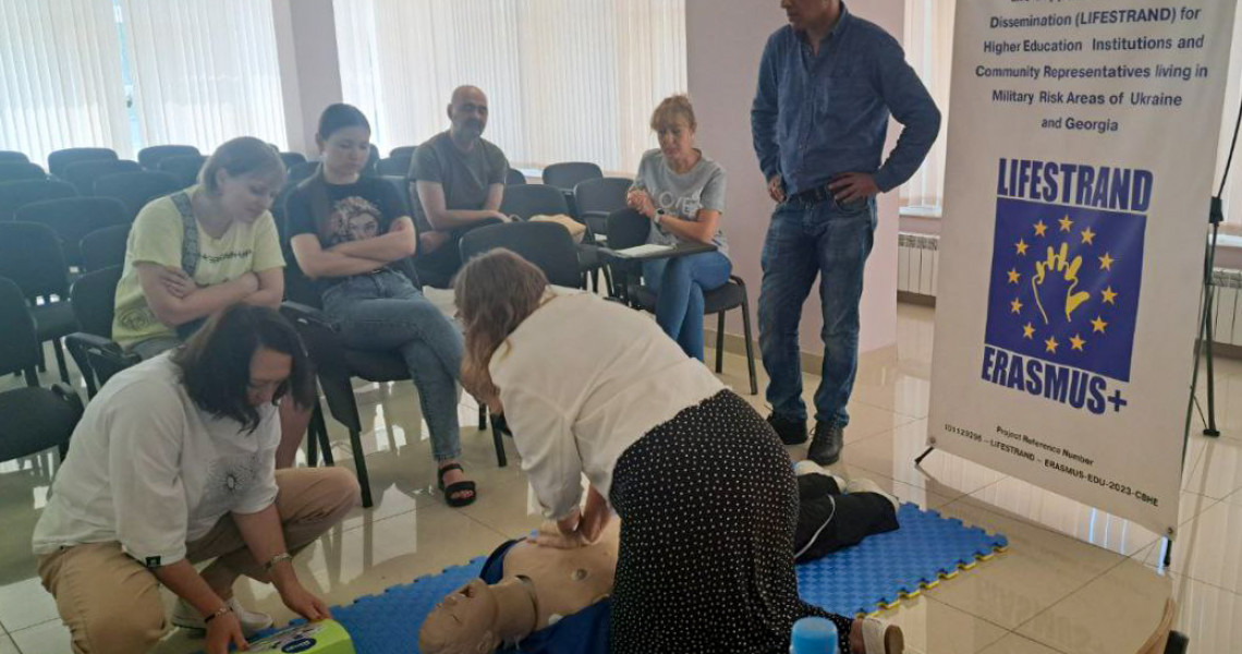 У ПДМУ триває реалізація міжнародного проєкту LIFESTRAND: навчання — теорія, практика, симуляція