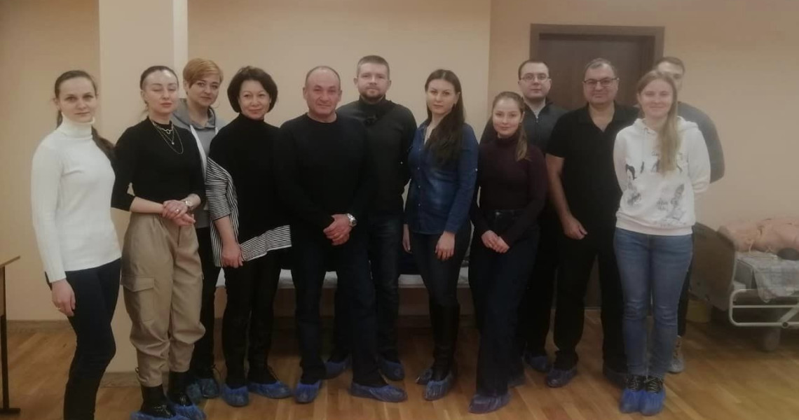 На тренінгу лікарі-акушери гінекологи удосконалювали знання та навички / The training session for obstetrician-gynecologists to enhance  their knowledge and skills