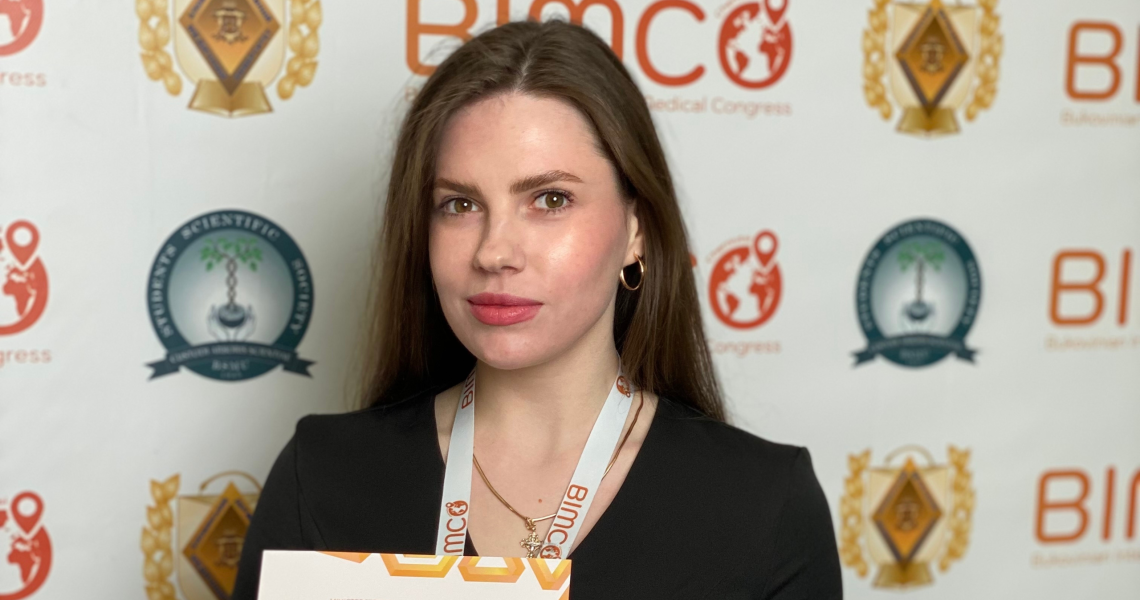 Перемога студентки ПДМУ на міжнародному медичному конгресі / Victory for PSMU Student at International Medical Congress