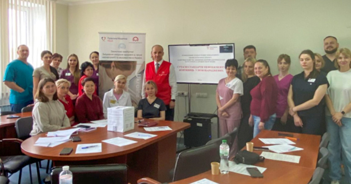 Лікарі покращили свої знання з розділу неонатології / Physicians Enhance Their Knowledge in Neonatology