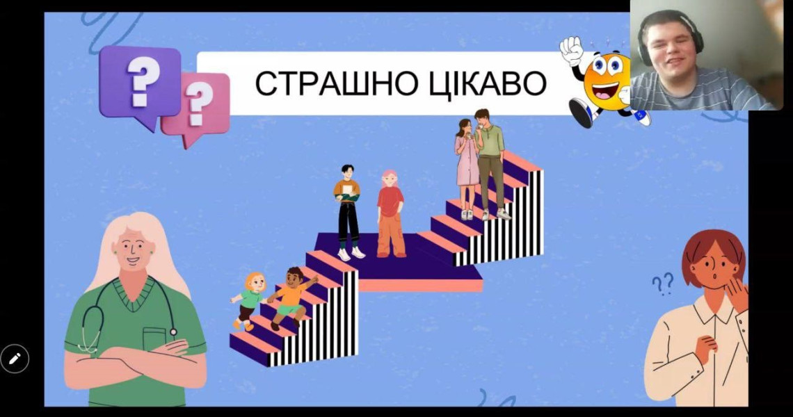 Що? Де? Коли? : волонтери «Єдності» прочитали лекцію для ліцеїстів / What? Where? When? – "Yednist" Volunteers Gave a Lecture for Lyceum Students