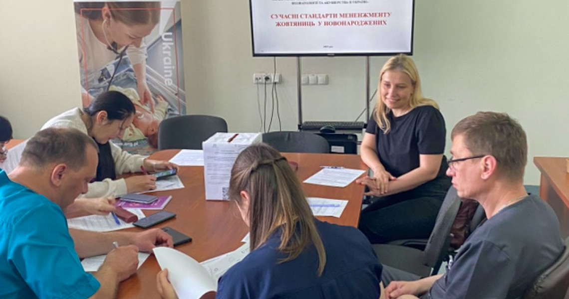 Лікарі покращили свої знання з розділу неонатології / Physicians Enhance Their Knowledge in Neonatology