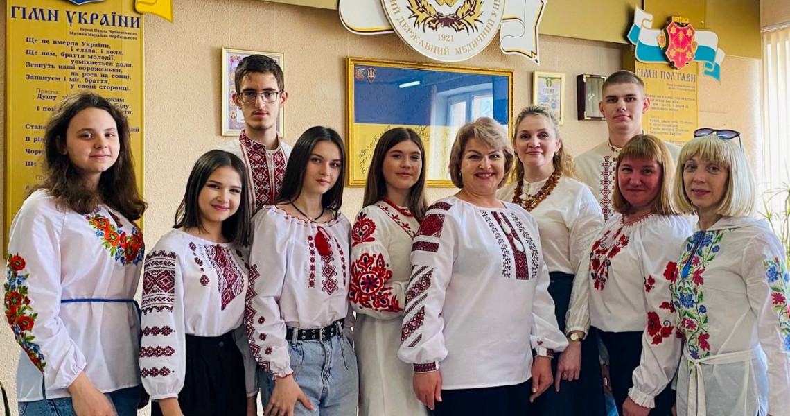 День вишиванки: студенти слухали про історію. свята / Vyshyvanka Day: Students Learn About the History of the Tradition