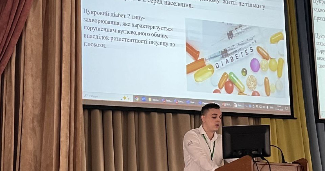 Актуальні проблеми ендокринології були успішно представлені у наукових роботах студента ПДМУ та удостоєні диплома III ступеня