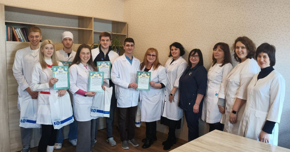 Студентська олімпіада з внутрішньої медицини: підсумки 1 етапу / Student Olympiad in Internal Medicine: Results of Stage 1