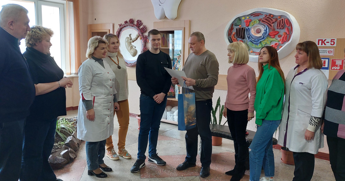 Студент ПДМУ успішно представив свої наукові здобутки / PSMU student successfully presents his scientific achievements