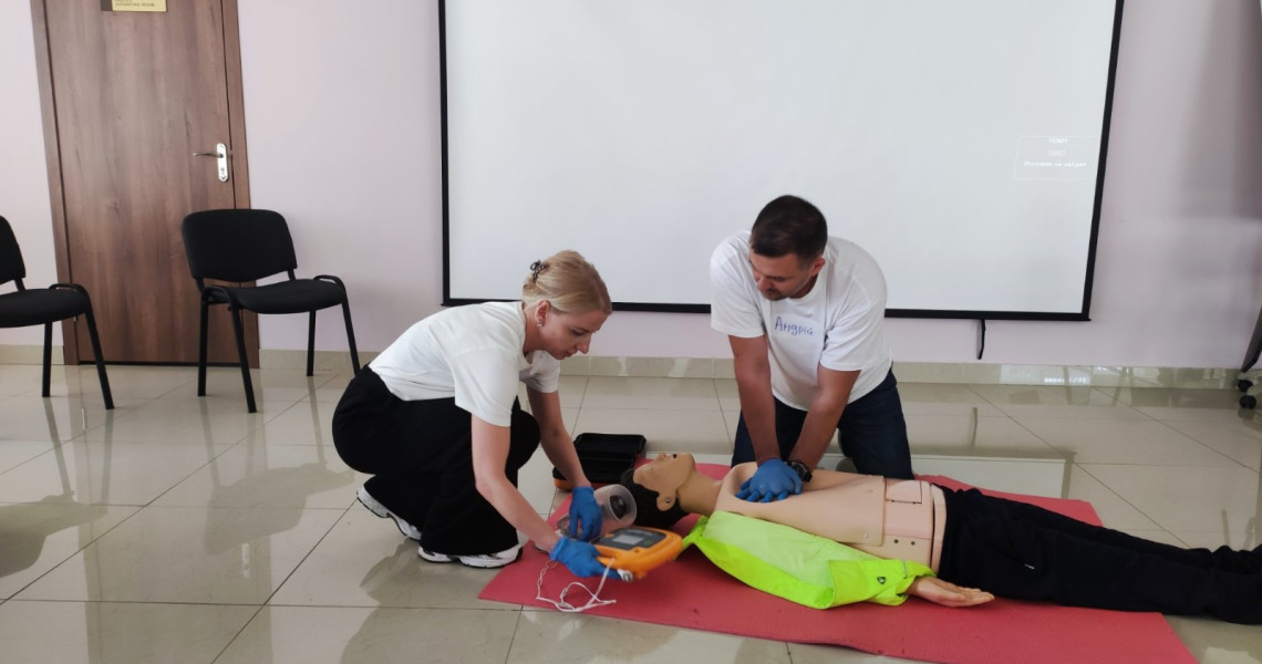 Відбувся тренінг з базових реанімаційних заходів / Training on basic resuscitation measures was held