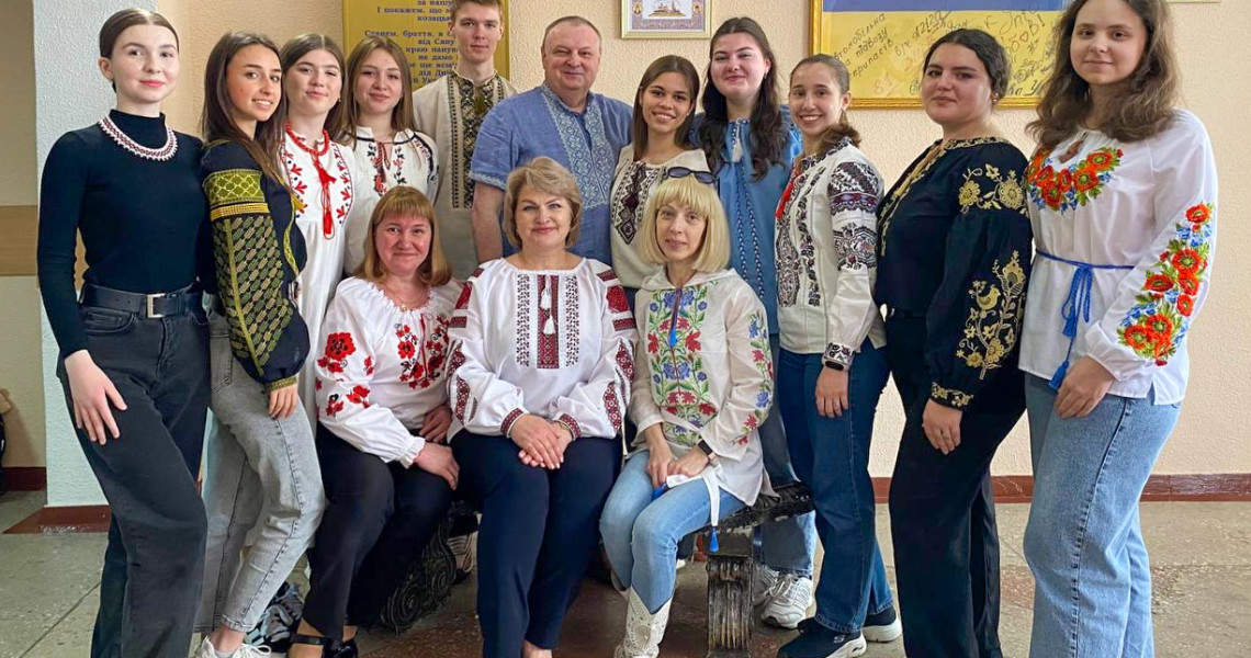 День вишиванки: студенти слухали про історію. свята / Vyshyvanka Day: Students Learn About the History of the Tradition