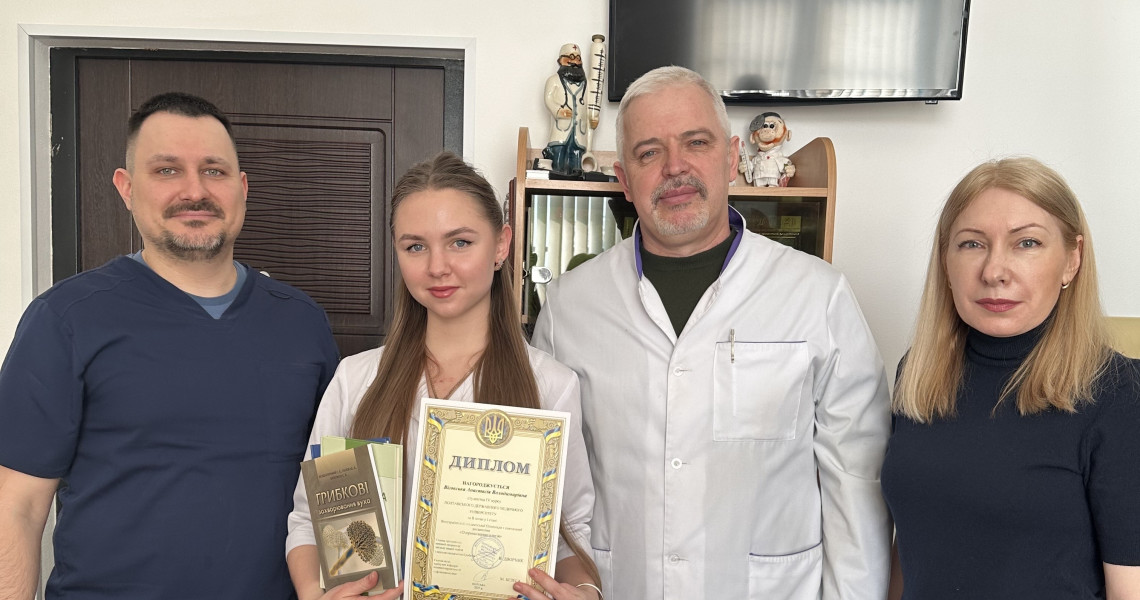 Переможці першого етапу Всеукраїнської студентської олімпіади з дисципліни «Оториноларингологія»: хто вони, дізнаєтесь тут