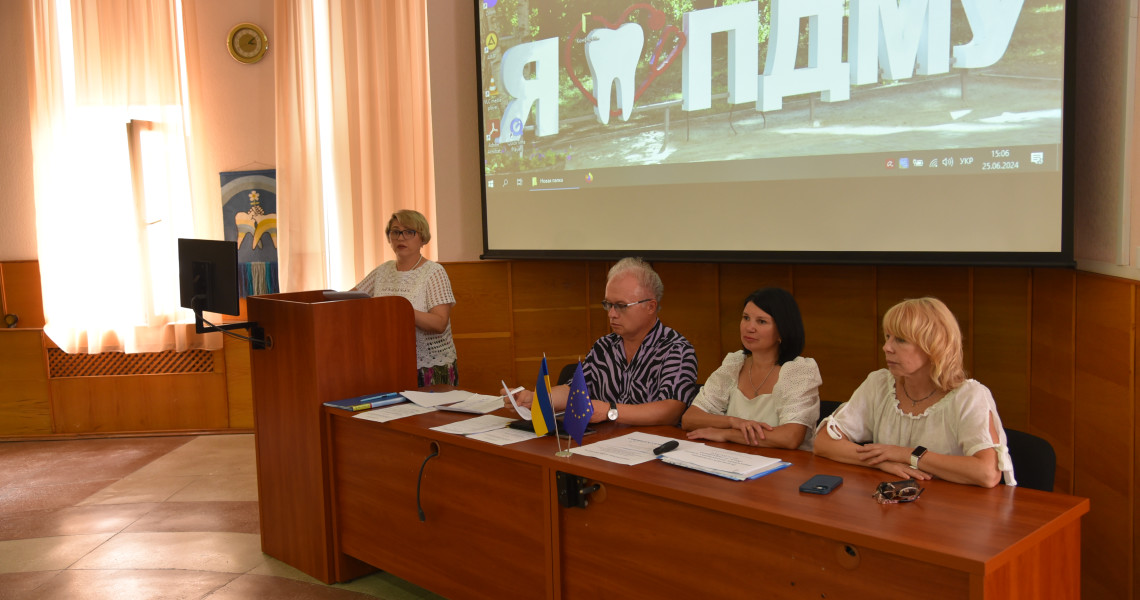 На підсумковому засіданні вченої ради Навчально-наукового інституту післядипломної освіти Полтавського державного медичного університету підбили підсумки та обговорили нагальні питання