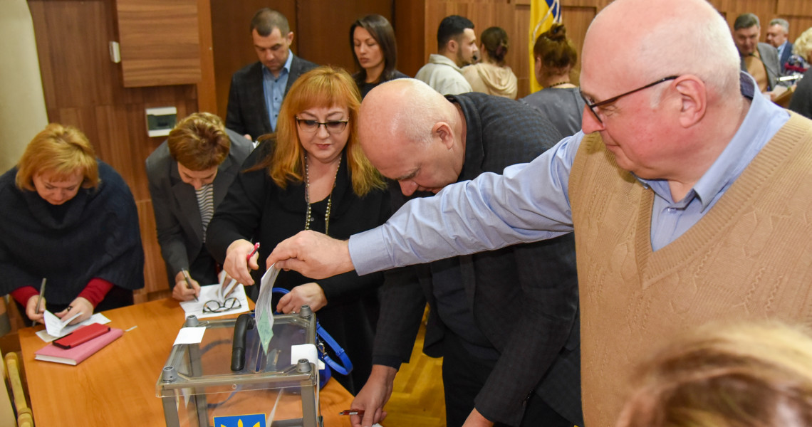 Відбулось засідання Вченої ради ПДМУ: про головні питання порядку денного тут / Meeting of the PSMU Academic Council: Key Agenda Items