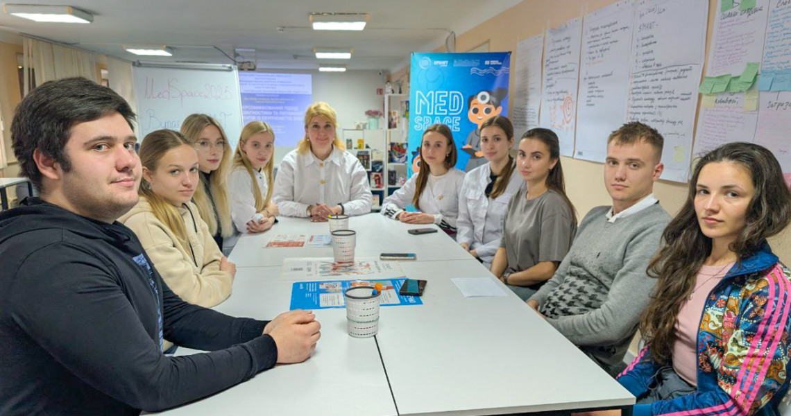 Наповнимо музикою серця: на кафедрі ортодонтії відбувся креативний захід / Filling Hearts with Music: A Creative Event at the Department of Orthodontics
