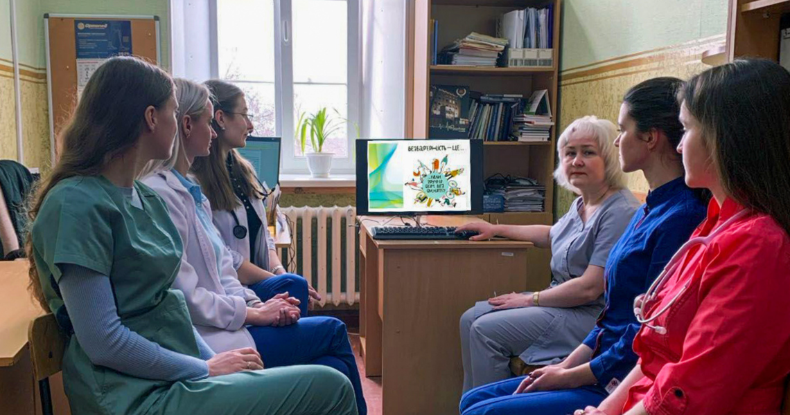 Мислити без бар’єрів: на кафедрі інфекційних хвороб говорили про інклюзивне суспільство / Thinking Without Barriers: Inclusive Society Discussed at the Department of Infectious Diseases