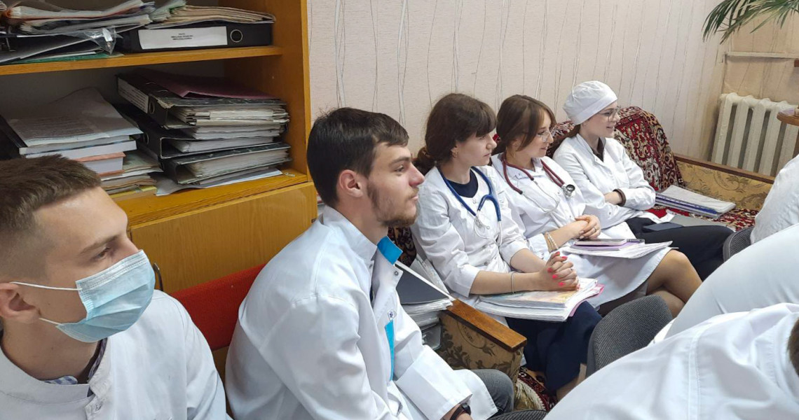 Студенти ПДМУ ознайомилися із життєвим надбанням академіка Миколи Амосова та його учнів / PSMU students learn about the life legacy of academician Mykola Amosov and his disciples