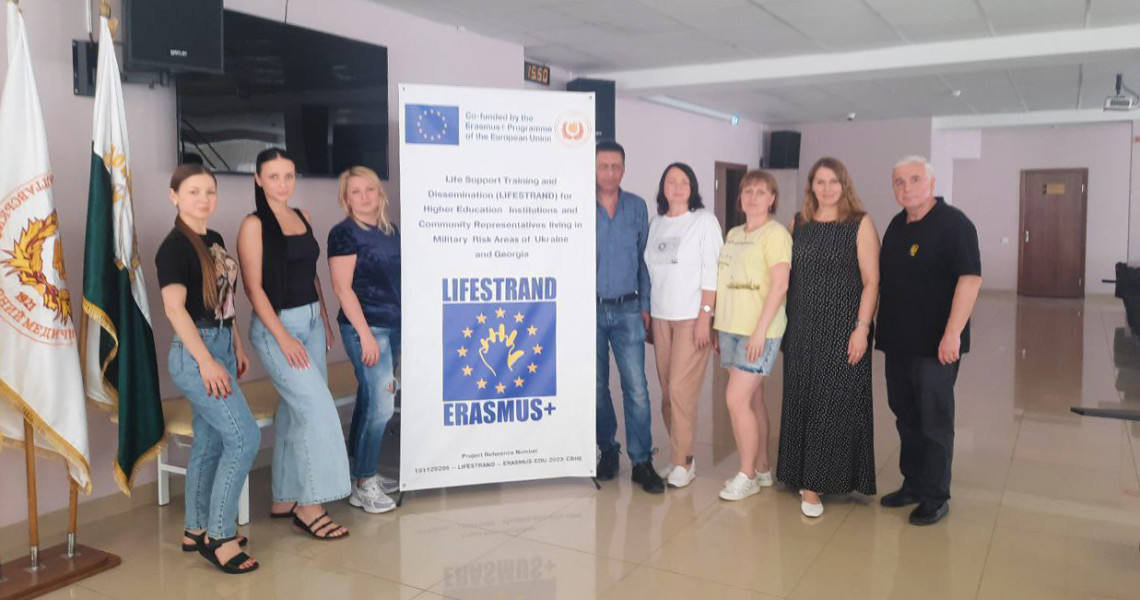 У ПДМУ триває реалізація міжнародного проєкту LIFESTRAND: навчання — теорія, практика, симуляція