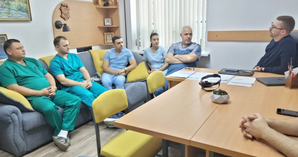 Завершився цикл тематичного удосконалення для лікарів-отоларингологів / Advanced training course for ENT-physicians came to end