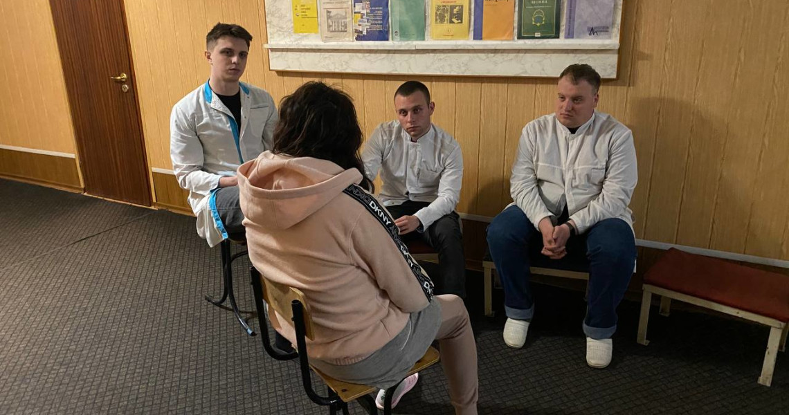 Тренінг «Клінічні особливості стрес-асоційованих розладів, пов’язаних з війною в Україні»: Місяць обізнаності про ментальне здоров'я розширює авдиторію слухачів у ПДМУ