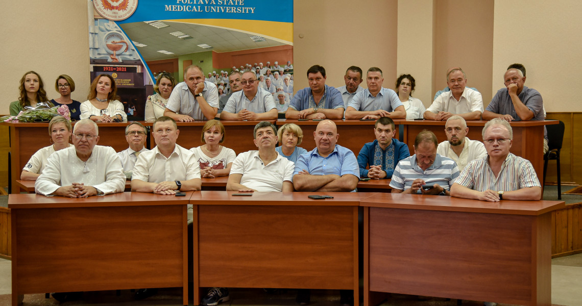 Урочистості у ПДМУ з нагоди професійного свята «День медичного працівника України – Україна єдина!»