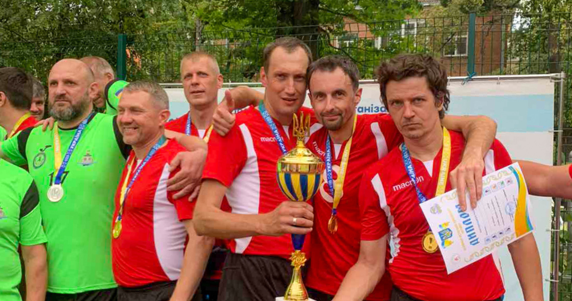 Викладач ПДМУ — чемпіон і призер Кубка України з волейболу серед ветеранів / PSMU Lecturer — Champion and Prizewinner of the Ukrainian Veterans Volleyball Cup