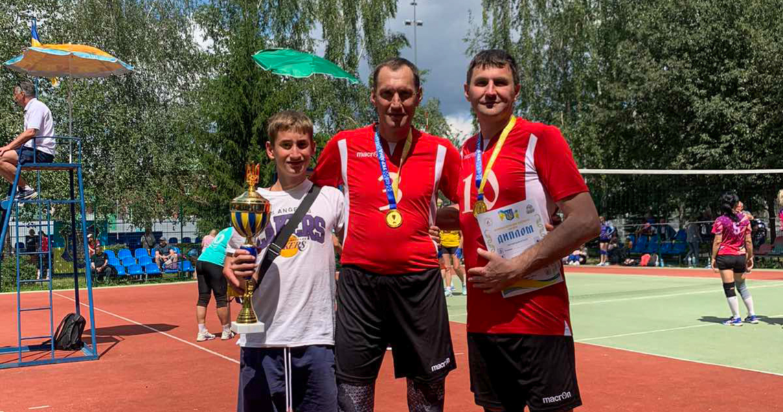 Викладач ПДМУ — чемпіон і призер Кубка України з волейболу серед ветеранів / PSMU Lecturer — Champion and Prizewinner of the Ukrainian Veterans Volleyball Cup