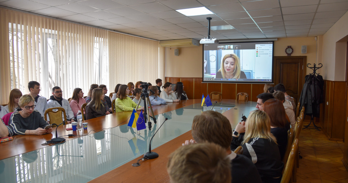 День нирки у ПДМУ: проєкт «Студент студенту»  / World Kidney Day at PSMU: "Student to Student" Project