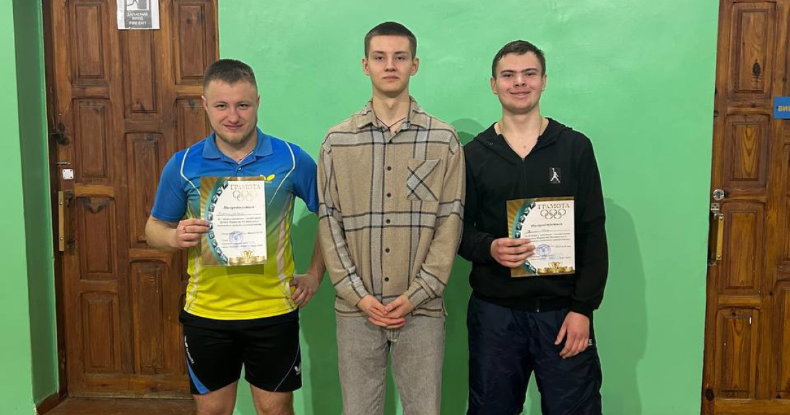 Визначено переможців турніру з настільного тенісу серед студентів ПДМУ / Winners of the Table Tennis Tournament Among PSMU Students Announced