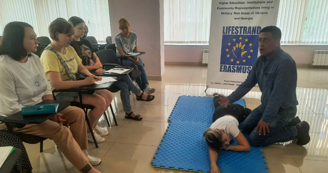 У ПДМУ триває реалізація міжнародного проєкту LIFESTRAND: навчання — теорія, практика, симуляція