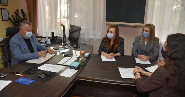 Студенти обговорювали з ректором УМСА Вячеславом Жданом нагальні питання сьогодення