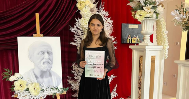 Наукова робота студентки ПДМУ здобула визнання журі / Scientific achievement of a PSMU student recognized by the jury
