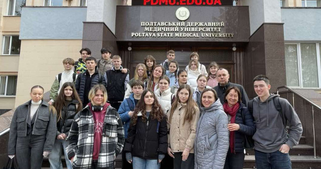 Співпраця між Полтавським державним медичним університетом та Науковим ліцеєм № 3 Полтавської міської ради триває: що дізналися про один одного