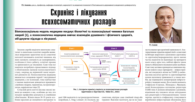 У фокусі уваги - психосоматика / Focus on Psychosomatics