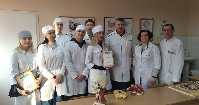 Завершився I етап Всеукраїнської студентської олімпіади  з ОК «Анатомія людини» англійською мовою!