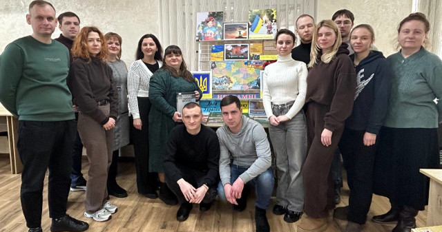 16 лютого Україна відзначила День єднання, як символ незламності та національної єдності / On February 16, Ukraine celebrated the Unity Day as a symbol of resilience and national solidarity