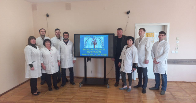 Презентація навчального посібника відбулась на кафедрі анатомії людини у ПДМУ / Presentation of a New Textbook Held at the Department of Human Anatomy at PSMU