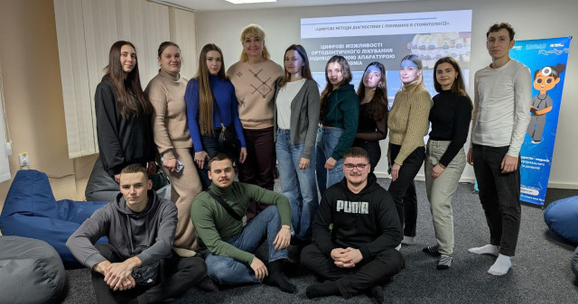 Засідання студентської наукової групи кафедри ортодонтії / Meeting of the student scientific group of the Department of Orthodontics