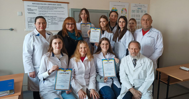 Підсумки І етапу Всеукраїнської студентської олімпіади з навчальної дисципліни «Фтизіатрія» для здобувачів освіти ОПП «Стоматологія»