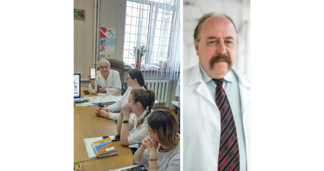 Студенти ПДМУ ознайомилися із життєвим надбанням академіка Миколи Амосова та його учнів / PSMU students learn about the life legacy of academician Mykola Amosov and his disciples