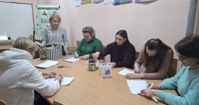 Проведене арттерапевтичне заняття у межах реалізації Всеукраїнської програми ментального здоров’я «Ти як?»